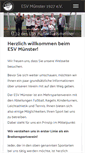 Mobile Screenshot of esv-muenster.de